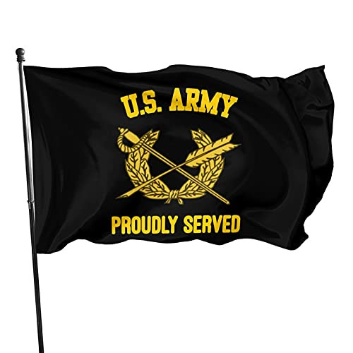 HUIHUANGm Us Army Judge Advocate General's Corps Branch Flag 3x5 Ft Outdoor Flags House Flag Garden Flag Yard Flag for Decorations Party Parade