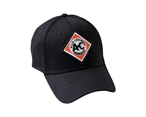Allis Chalmers Logo Hat- Vintage Milwaukee Logo- Black- Flexible Fit -L/XL-