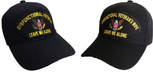 Dysfunctional Veteran Vet Hat Combo - Vet and Wife
