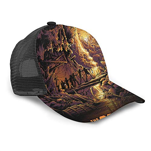The Goonies Hat Adjustable Baseball Cap Sun Dad Hat Durable Profile Trucker Hat Packable Hat Mesh Snapback Cap for Unisex Black