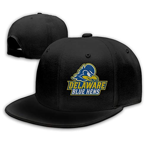 QIKING University of D-Elaware Unisex Snapback Adjustable Dad Hat Flat Bill Baseball Cap Black QIKING University of D-Elaware Unisex Snapback Adjustable Dad Hat Flat Bill Baseball Cap Black