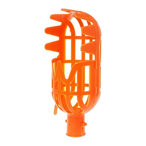 SDGSA High-Altitude Fruit Picker Fruit Picking Tool Gardening Farm Garden Greenhouses Tool -Orange-