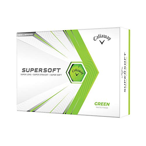 2021 Callaway Supersoft Golf Balls - Green