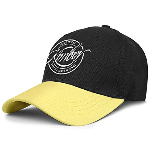 Kimber Unisex Adjustable Cotton Baseball Cap Dad Hat Cowboy Hat Travel Trucker Military Cap Hip-hop Cap Kimber Unisex Adjustable Cotton Baseball Cap Dad Hat Cowboy Hat Travel Trucker Military Cap Hip-hop Cap