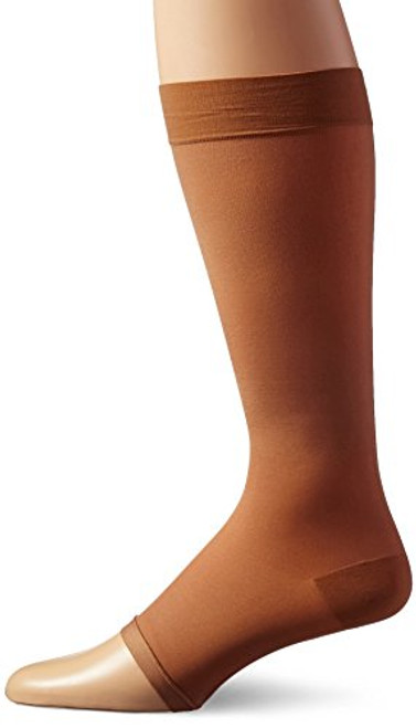 Activa Surgical Weight 30-40 mmHg Knee High Open Toe Stockings- Beige- Medium