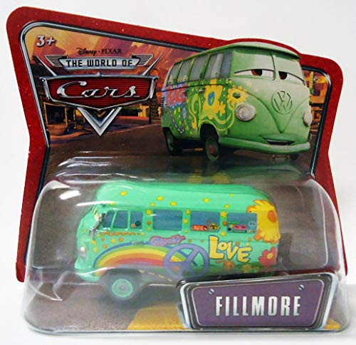FILLMORE SHORT CARD Disney / Pixar CARS 1-55 Scale THE WORLD OF CARS Die-Cast Vehicle