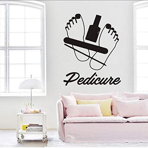 Wall Stickers Murals Pedicure Beauty Salon Wall Sticker Nails Art Polish Wall Decal Vinyl Nail Shop Wall Window Art Mural Pedicure 57X71Cm Wall Stickers Murals Pedicure Beauty Salon Wall Sticker Nails Art Polish Wall Decal Vinyl Nail Shop Wall Window Art Mural Pedicure 57X71Cm