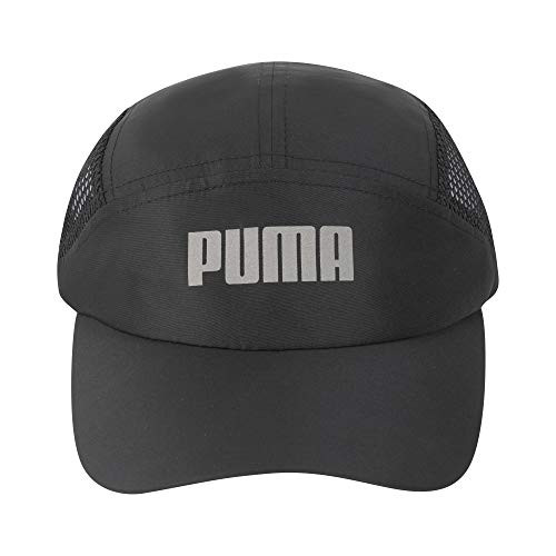 PUMA Men's Running Cap- Black/Silver- OS