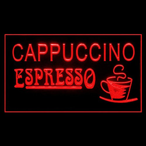 110102 Cappuccino Espresso Coffee Cup Jamaica Display LED Light Neon Sign