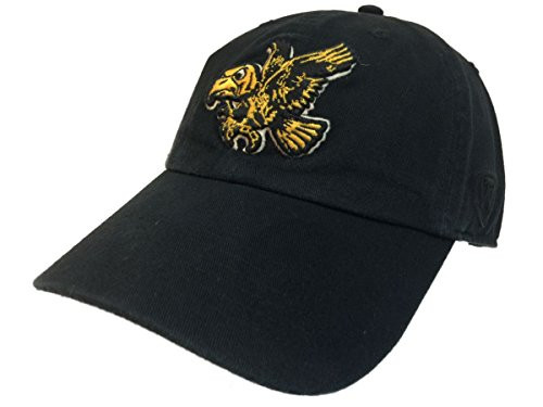 Top of the World Iowa Hawkeyes Tow Black Vintage Crew Adjustable Strapback Slouch Hat Cap Top of the World Iowa Hawkeyes Tow Black Vintage Crew Adjustable Strapback Slouch Hat Cap