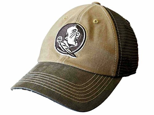 Top of the World Florida State Seminoles Tow Brown Two Tone Incog Adj Snapback Mesh Hat Cap Top of the World Florida State Seminoles Tow Brown Two Tone Incog Adj Snapback Mesh Hat Cap