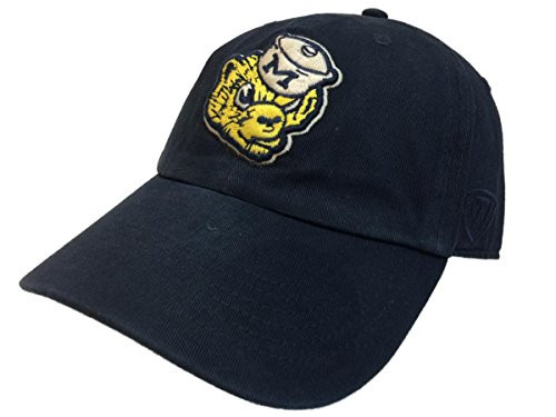 Top of the World Michigan Wolverines Tow Navy Vintage Crew Adjustable Strapback Slouch Hat Cap Top of the World Michigan Wolverines Tow Navy Vintage Crew Adjustable Strapback Slouch Hat Cap