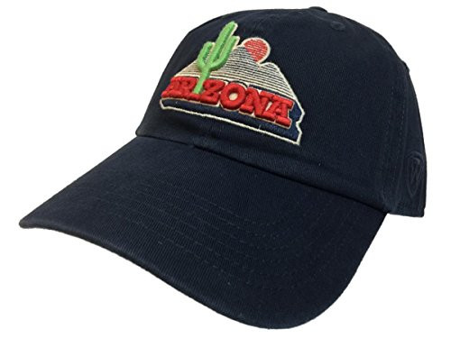 Top of the World Arizona Wildcats Tow Navy Vintage Crew Adjustable Strapback Slouch Hat Cap Top of the World Arizona Wildcats Tow Navy Vintage Crew Adjustable Strapback Slouch Hat Cap