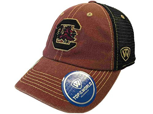 Top of the World South Carolina Gamecocks Tow Red Black Past Mesh Adjustable Snapback Hat Cap Top of the World South Carolina Gamecocks Tow Red Black Past Mesh Adjustable Snapback Hat Cap
