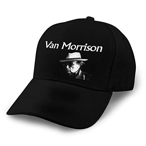 Van Morrison Cap Unisex Adjustable Sport Hip-hop Hats Baseball Hat Outdoor Black
