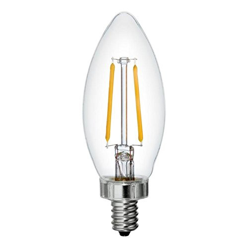 GE Relax 3-Pack 25 W Equivalent Dimmable Soft White B11 LED Light Fixture Light Bulb