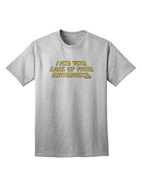 TOOLOUD Lack of Faith Adult T-Shirt - AshGray - 3XL