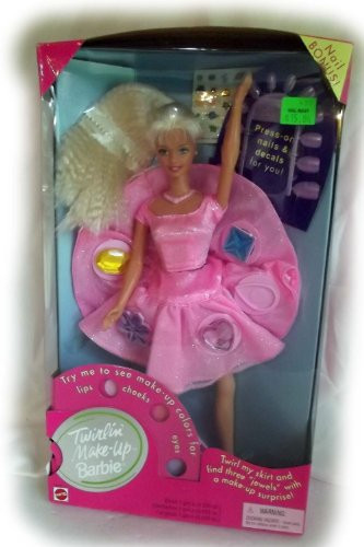 Barbie Twirlin' Make-Up with Nail Bonus by Mattel