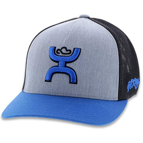 HOOEY Coach 5-Panel Flexfit Hat -Blue/Black- Large/X-Large-