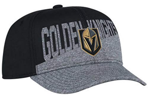 Genuine Merchandise Las Vegas Golden Knights Snapback Adjustable Hat Cap - Black