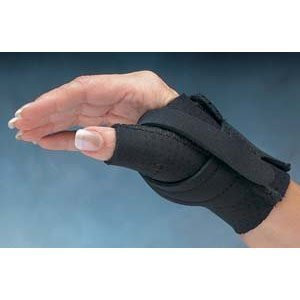 North Coast Medical Comfort Cool Thumb CMC Restriction Splint - Size- LargePlus- Right - Model 55060605