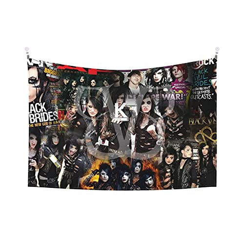 An and dy B and lack collage Tapestry Funny Art Wall Tapestry Fantasy Wall Hanging Tapestry Decor Curtain Wall Carpet for Home 60x40 Inch
