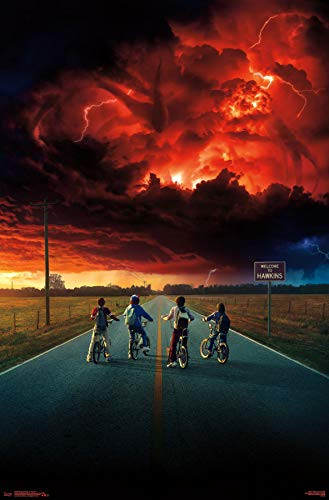 Trends International Stranger Things 2-Key Art Clip Bundle Wall Poster 22.375" x 34" Multi