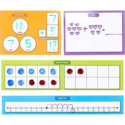 Really Good Stuff Scaffolded Addition and Subtraction Magnetic Charts