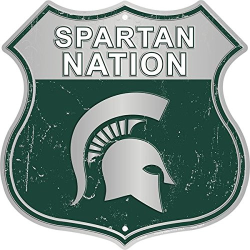 HangTime Spartan Nation - Michigan State Route Sign