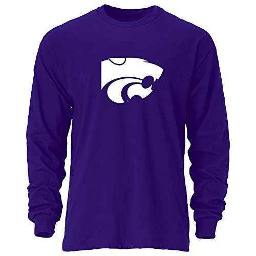 NCAA Kansas State Wildcats Men's Ouray Long Sleeve Tee- Purple- Medium