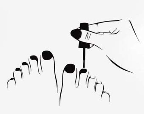 Pedicure Vinyl Wall Decal Beauty Salon Nail Decor Interior Stickers Mural -2852di- Pedicure Vinyl Wall Decal Beauty Salon Nail Decor Interior Stickers Mural -2852di-