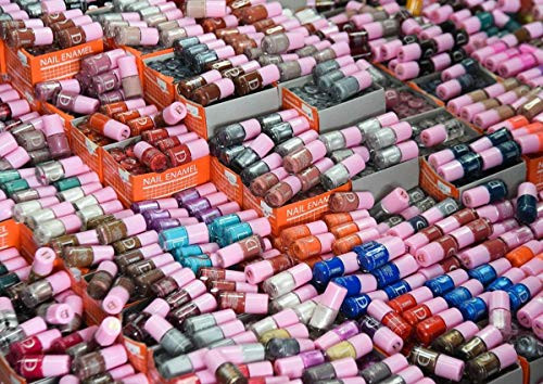 GUOXUE Nail Polish Puzzle 1000 Pieces-Difficult Jigsaw Puzzles 1000 Pieces - Challenge Yourself with 1000 Piece Puzzles for Adults and Teens GUOXUE Nail Polish Puzzle 1000 Pieces-Difficult Jigsaw Puzzles 1000 Pieces - Challenge Yourself with 1000 Piece Puzzles for Adults and Teens