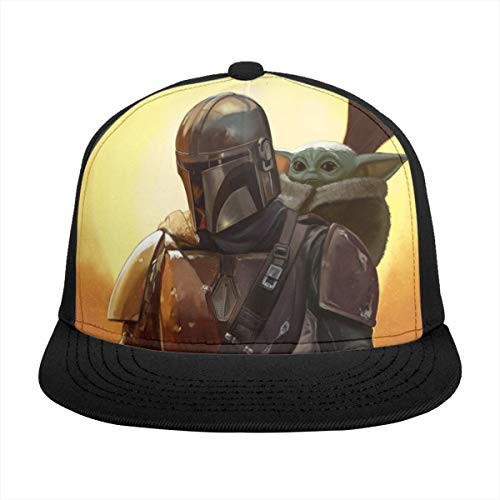 The Mandalorian Baby Yoda Cap Unisex's Adjustable Snapback Hats Baseball Cap Trucker Hat The Mandalorian Baby Yoda Cap Unisex's Adjustable Snapback Hats Baseball Cap Trucker Hat