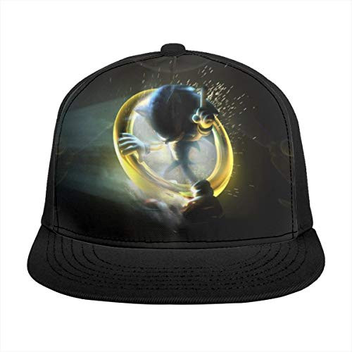 Sonic The Hedgehog Cap Unisex's Adjustable Snapback Hats Baseball Cap Trucker Hat Sonic The Hedgehog Cap Unisex's Adjustable Snapback Hats Baseball Cap Trucker Hat