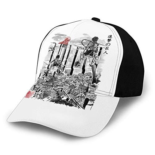 Attack On Titan Baseball Cap Unisex Cowboy Cap Adjustable Trucker Hat Casual Sport Hop Sun Dad Hat Black Attack On Titan Baseball Cap Unisex Cowboy Cap Adjustable Trucker Hat Casual Sport Hop Sun Dad Hat Black