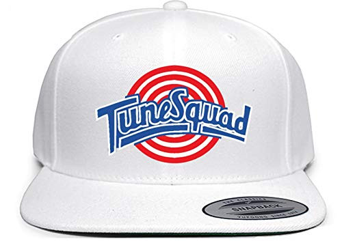 White Snapback Space Jam Tune Squad Logo Hat