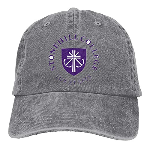 Ali Yee Stonehill College Logo Trucker Cap Durable Baseball Cap-Adjustable Dad Hat Your Best Hat Gray