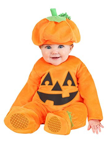 Infant Pumpkin Chunkin Costume - 6/9mo Orange