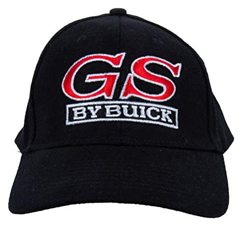 GS by Buick Hat Two Tone Embroidered Cap- Black