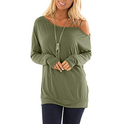 Bravetoshop Women's Casual Off Shoulder Tops Long Sleeve Loose T Shirts Sexy Tops Blouses Bravetoshop Women's Casual Off Shoulder Tops Long Sleeve Loose T Shirts Sexy Tops Blouses