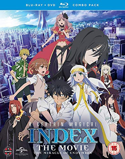 A Certain Magical Index- The Movie The Miracle of Endymion Blu-ray/DVD Combo A Certain Magical Index- The Movie The Miracle of Endymion Blu-ray/DVD Combo