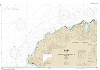 Synthetic Media NOAA Chart 16518- Cape Kavrizhka to Cape Cheerful