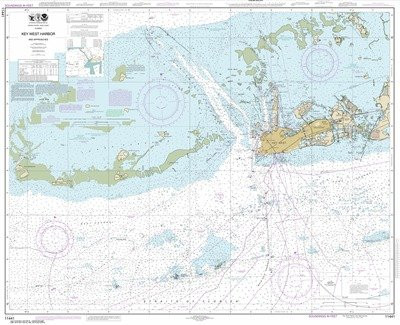 Synthetic Media NOAA Chart 11441- Key West Harbor and Approaches