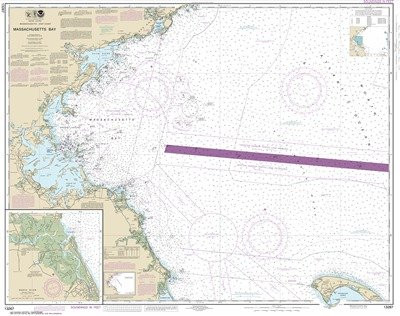 Synthetic Media NOAA Chart 13267- Massachusetts Bay- North River