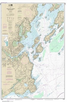 Synthetic Media NOAA Chart 13292- Portland Harbor and Vicinity