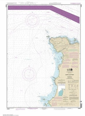 Synthetic Media NOAA Chart 18485- Cape Flattery