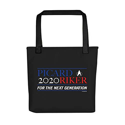 Star Trek- The Next Generation Picard Riker 2020 Tote Bag