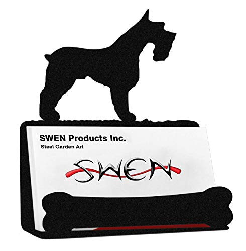 SWEN Products Schnauzer Business Card Holder
