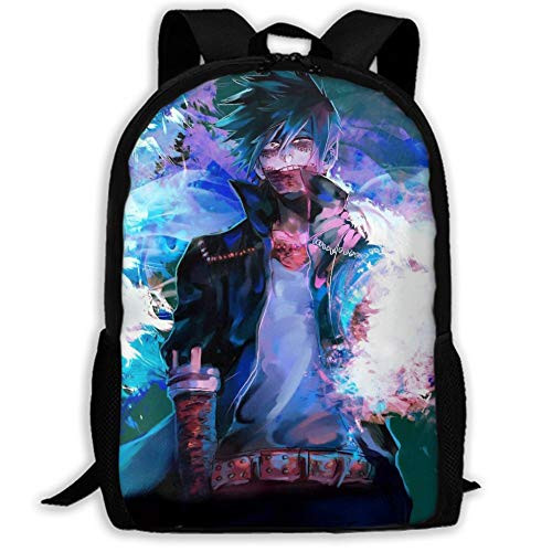 Men WomenJapanese Anime My Super Hero Academia Laptop Backpack Lightweight Laptop Backpack Fashion Daypack Durable Book Bags for Sports Outdoors Running Travel