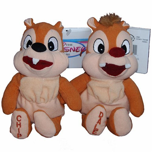 Chip and Dale Chipmunks - Disney Mini Bean Bag Plush Chip and Dale Chipmunks - Disney Mini Bean Bag Plush